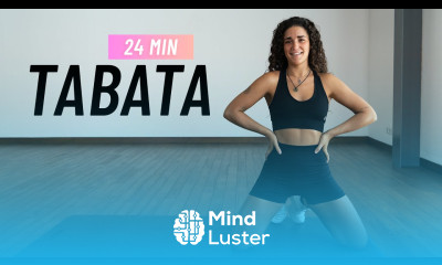 24 MIN TABATA HIIT Full Body Super Sweaty Home Workout No Equipment No Repeat