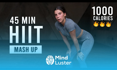 Burn 1000 Calories with this 45 MIN CARDIO HIIT Workout Full Body No Equipment No Repeats