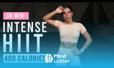 30 Min Intense HIIT Workout For Fat Burn Cardio Burn 400 Calories At Home No Equipment