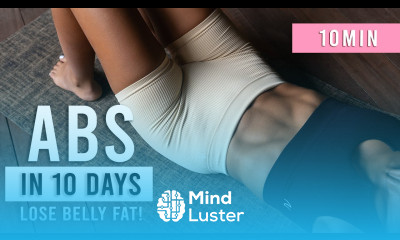 Get Abs in 10 DAYS And Lose Belly Fat With This 10 Min Ab Workout Abs Workout Challenge