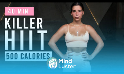 40 Min Killer HIIT Workout Full Body Cardio At Home No Equipment No Repeat