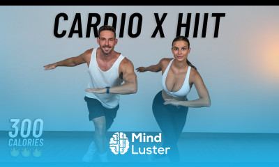 20 MIN CARDIO HIIT WORKOUT ALL STANDING Full Body No Equipment No Repeats