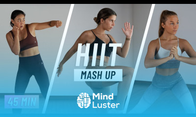 45 MIN INTENSE HIIT WORKOUT Full Body No Equipment At Home