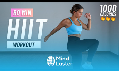 60 Min HIIT Workout For Fat Burn Cardio At Home Full Body No Equipment No Repeats