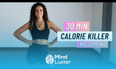 30 Min Full Body Low Impact HIIT Fat Burning Home Workout No Jumping No Equipment