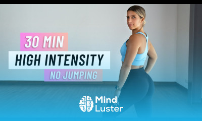 30 MIN FULL BODY HIIT Workout No Equipment No Jumping