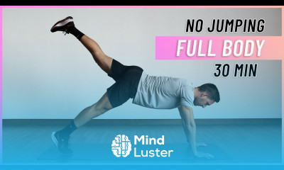 30 MIN FULL BODY NO JUMPING HIIT Workout No equipment Low Impact
