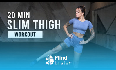20 MIN SLIM THIGH WORKOUT Lose Thigh Fat No Jumping No Equipment