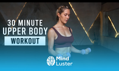 30 MIN ARMS ABS WORKOUT Upper Body HIIT With Dumbbells No Repeats