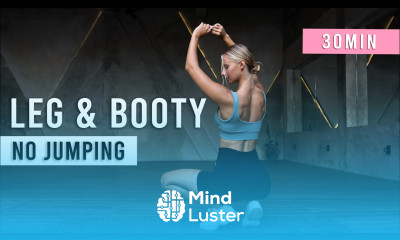 30 MIN LEGS BOOTY WORKOUT Do This Workout To Get Toned Legs Round Butt No Jumping
