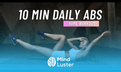 10 MIN DAILY AB WORKOUT FROM HOME