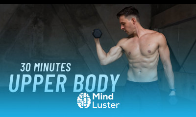 30 Min Killer Upper Body Dumbbell Workout for Toned Arms Chest and Back