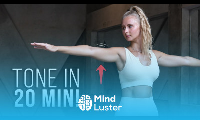 20 MIN TONED ARMS WORKOUT No Equipment