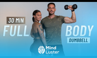 30 MIN FULL BODY DUMBBELL WORKOUT Strength Training At Home No Repeats