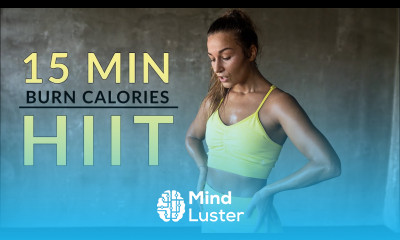 15 Min Full Body HIIT Workout Burn Lots Of Calories Do At Home No Equipment