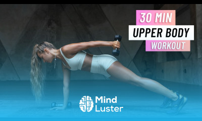 30 MIN UPPER BODY WORKOUT With Dumbbells Arms Abs Chest Back