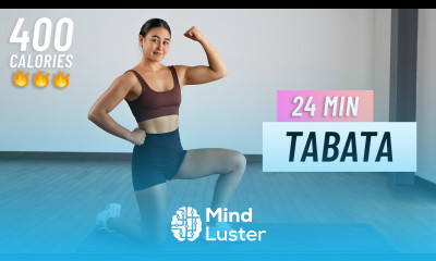 24 MIN TABATA HIIT Workout Max Fat Burn Full Body No Equipment