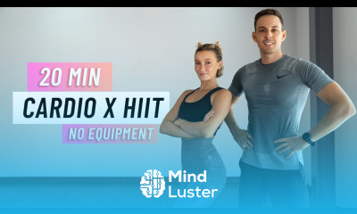 20 MIN CARDIO HIIT Workout for Fat Burn Full Body No Equipment No Repeats