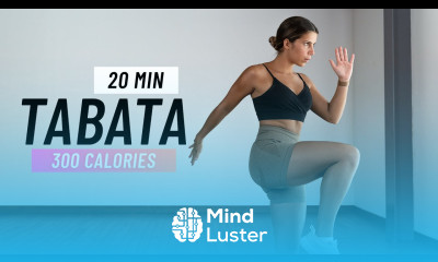 20 MIN TABATA HIIT Full Body Cardio Workout to Burn 300 Calories No Equipment No Repeats