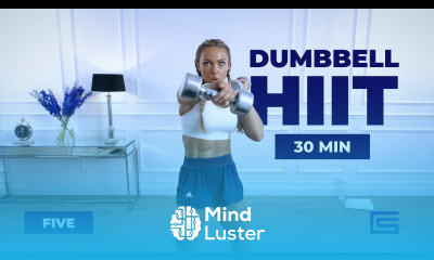 30 MINUTE DUMBBELL HIIT WORKOUT Bodyweight Complex Series Day 5