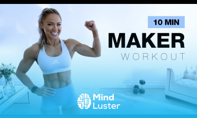 10 MIN MAKER WORKOUT Intense Full Body with Dumbbells