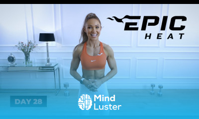 30 Min LEGIT Lats and Tricep Workout with Dumbbells EPIC Heat Day 28