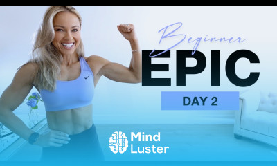 DAY 2 of Beginner EPIC No Equipment Upper Body Workout