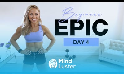 Day 4 of Beginner EPIC 30 Min Dumbbell Full Body Workout
