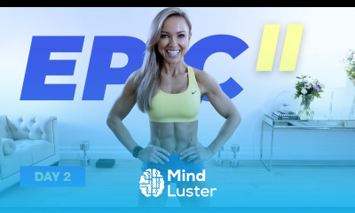 50 Min Compound Leg Workout Dumbbells Bodyweight EPIC II DAY 2