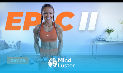 30 Min BLAZING CARDIO HIIT Workout Dumbbells EPIC II Day 26