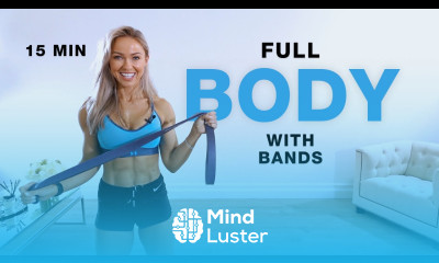 15 Min FULL BODY RESISTANCE BAND WORKOUT at Home