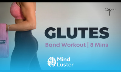 8 Minute Glute Workout at Home Booty Band
