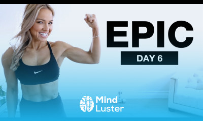 DAY 6 of EPIC Dumbbell Arms and Abs Workout 40 Minute