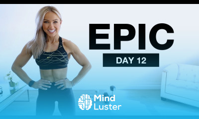 Day 12 of EPIC Shoulder Workout with Dumbbells