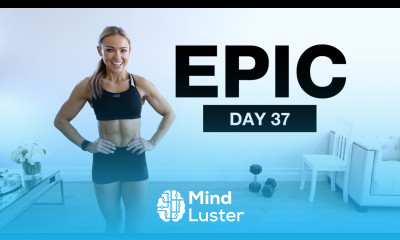 Day 37 of EPIC Dumbbell Lower Body Workout BULGARIAN LUNGES