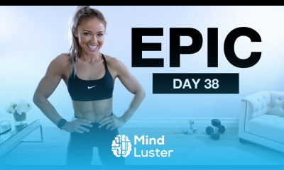 Day 38 of EPIC KILLER UPPER BODY WORKOUT Dumbbells Bodyweight