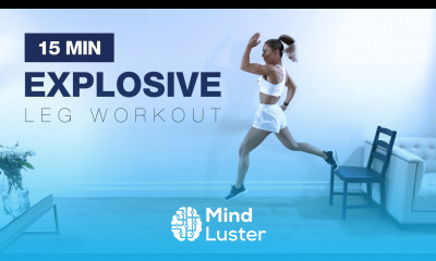 15 MIN EXPLOSIVE LEG WORKOUT Plyometric and Isometric