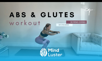 Abs and Glutes Workout Combo 30 Minutes with Mini Band