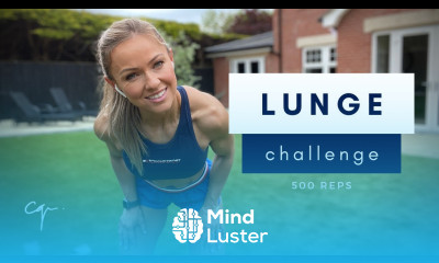 500 Rep Lunge Challenge Bodyweight and Dumbbells