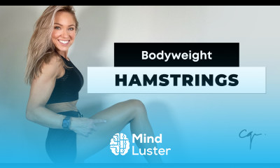 12 Min BODYWEIGHT HAMSTRINGS Workout Follow Along
