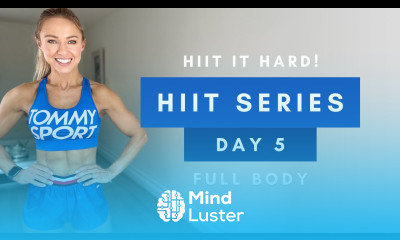 20 Min FULLL BODY HIIT WORKOUT at Home HIIT IT HARD Series Day 5