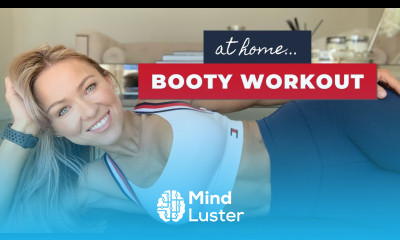 at Home BOOTY WORKOUT with Ankle Weights Optional