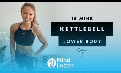 15 Min LOWER BODY KETTLEBELL WORKOUT at Home Caroline Girvan