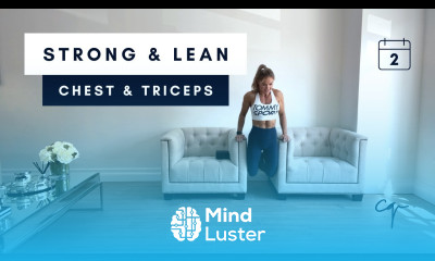 45 Min TRICEPS CHEST WORKOUT Strong Lean Series Day 2