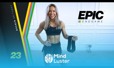 GAINFUL Glutes and Core Workout Dumbbells EPIC Endgame Day 23