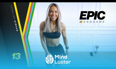 HELLO Hamstrings Glutes Dumbbell Workout EPIC Endgame Day 13