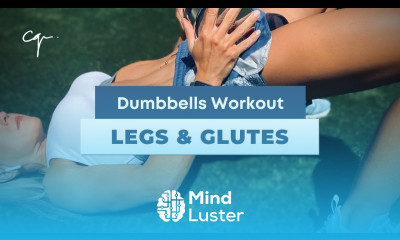 DUMBBELL LEGS AND GLUTES WORKOUT 14 Minutes Follow Along Fitness Channel