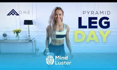 PYRAMID LEG DAY Dumbbell Leg Workout Pyramid Series Day 1