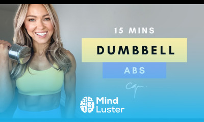 15 Min DUMBBELL ABS WORKOUT at Home Follow Along No Repeat