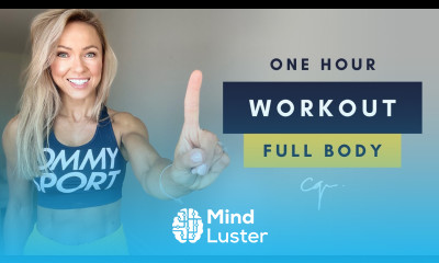 1 Hour FULL BODY WORKOUT at Home No Jumping